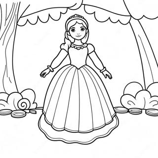 Mal Elbuvolt Ruhaban Szinezo Oldal 109108 45959