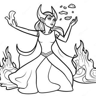 Skarlat Boszorkany Bubajokat Szor Szinezolap 109215 46052