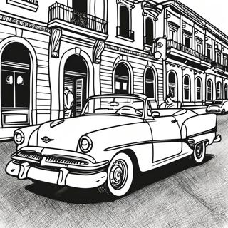 Kubai Vintage Auto Szinezolap 109344-46150