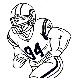La Rams Jatekos Akcioban Szinezolap 109701-46426