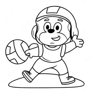 Monty Sportolas Kozben Szinezolap 110474-47025