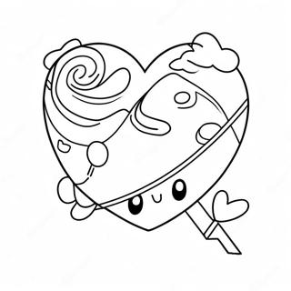 Vicces Cukor Sziv Szinezolap 110704-47210