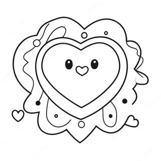 Vicces Cukor Sziv Szinezolap 110704-47212