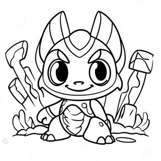 Skylanders Szinezolap 111087-47520