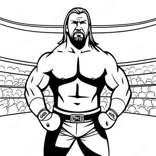 Triple H A Ringben Szinezolap 111142 47574