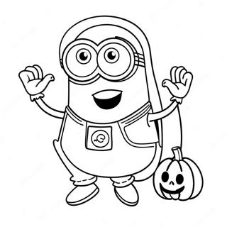 Remiszto Minion Halloween Szinezolap 111628-47944