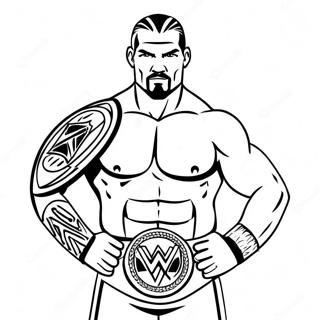 Kimeletlen Wwe Bajnoki Csata Szinezolap 111683-47996