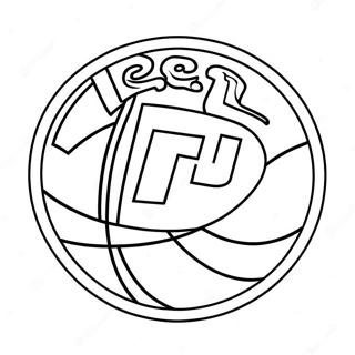 76ers Logo Szinezolap 111806-48078