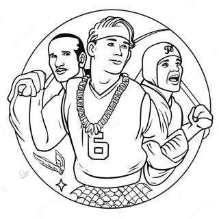 76ers Csapat Szellem Szinezolap 111809-48092