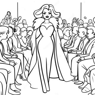 Cruella A Divatbemutaton Szinezooldal 112015 48253