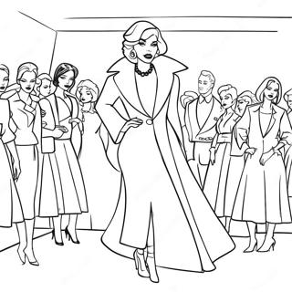 Cruella A Divatbemutaton Szinezooldal 112015 48254