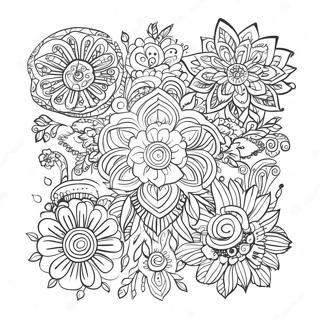 Szines Nepmuveszeti Motivumok Szinezooldal 112194-48390