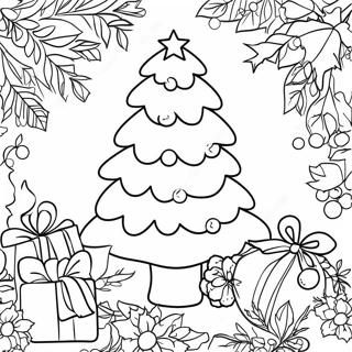 Unnepi Karacsonyfa Szinezolap 112270 48452