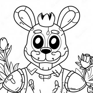Springtrap Szinezolap 112547-48658