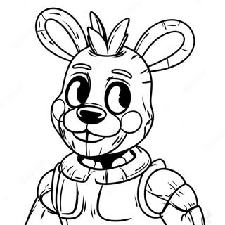 Springtrap Szinezolap 112547-48659
