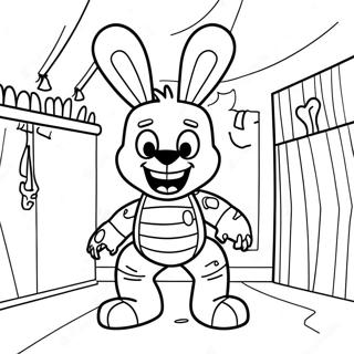 Springtrap Egy Kisertetjarta Hazban Szinezolap 112548-48663