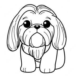 Shih Tzu Színezők