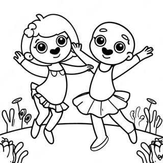 Poppy Es Viva Egyutt Tancolnak Szinezo 112987-49126