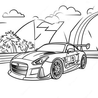 Jdm Verseny Jelenet Szinezolap 113092-49210