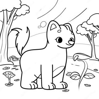 Kalandos Pet Simulator X Jelenet Szinezolap 113166-49266