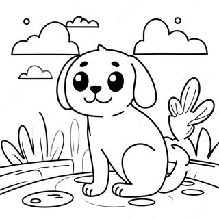 Kalandos Pet Simulator X Jelenet Szinezolap 113166-49267