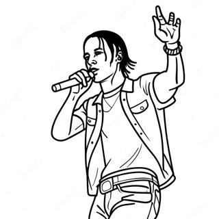 Travis Scott Koncerten Szinezolap 113193-49291