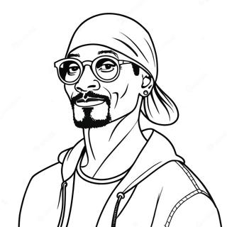 Snoop Dogg Szinezolap 113525-49537