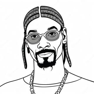 Snoop Dogg Szinezolap 113525-49538