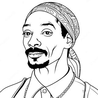 Snoop Dogg Szinezolap 113525-49540