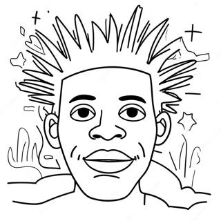 Basquiat Szinezo Oldal 113679-49660