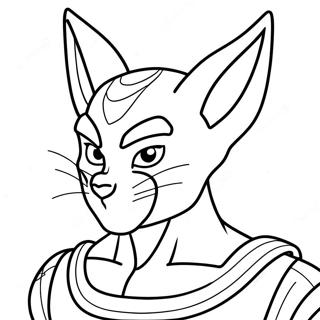 Beerus Szinezolap 114117-49998