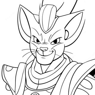 Beerus Whissel Szinezolap 114119 50008