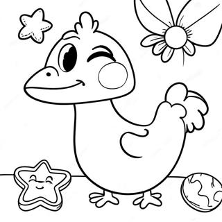 Chicka Chicka Boom Boom Abece Szinezolap 114145-50029