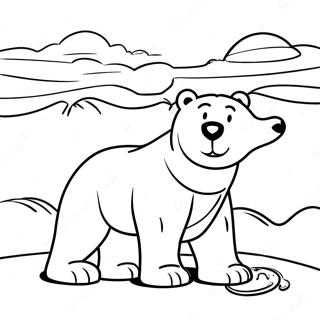 Coca Cola Jegesmedve Szinezolap 114170 50046