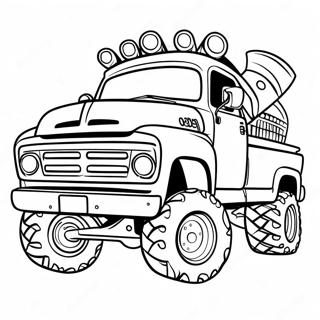 Szorny Felfujt Ford Teherauto Zsirkep 114247-50111