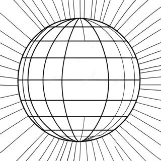 Retro Diszko Gomb Szinezolap 114325 50172