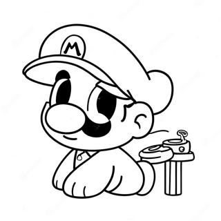 Cappy Marioval Szinezooldal 114866 50585