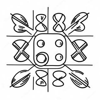 Tic Tac Toe Szinezo Oldal 115147-50800