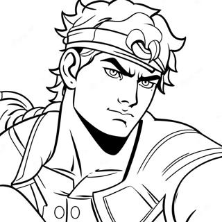Joseph Joestar Hamonnal Szinezo Oldal 115176 50831