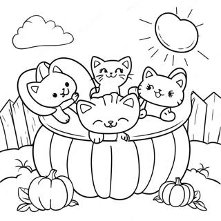 Jatekos Kiscicak A Tokos Kertben Szinezolap 115280 50910