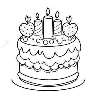 Szuletesnapi Torta Szinezolap 115586-51140