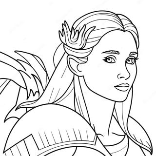Daenerys Targaryen Sarkany Szinezolap 115741-51262
