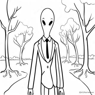 Slenderman Szinezolap 115766-51278