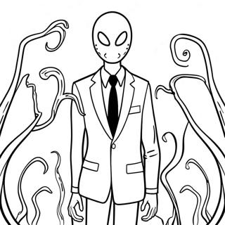 Slenderman Csapokkal Szinezolap 115768-51285