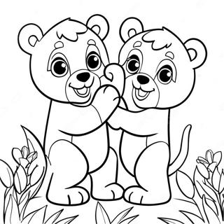 Bocsok Viragokkal Szinezolap 115795-51310