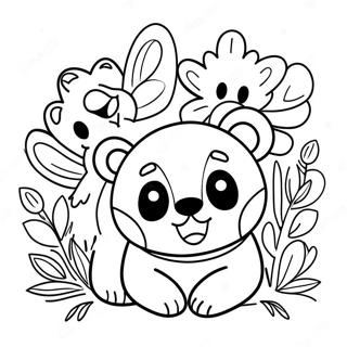 Bocsok Viragokkal Szinezolap 115795-51311