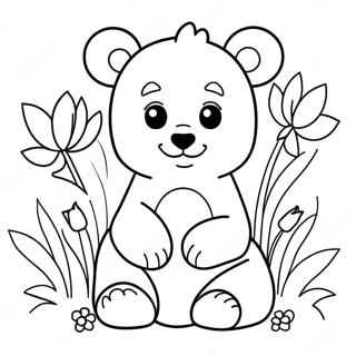 Bocsok Viragokkal Szinezolap 115795-51312