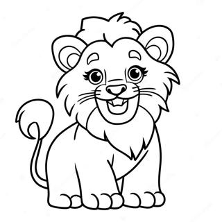 Puhany Baba Oroszlan Uvolto Szinezolap 116054 51515