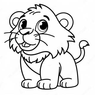 Puhany Baba Oroszlan Uvolto Szinezolap 116054 51516