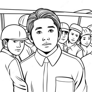 Daichi Sawamura A Csapatot Vezetve Szinezolap 116105 51556